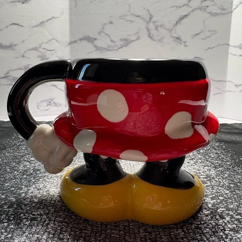 Disney Vintage Minnie Mouse Pants/Legs Ceramic Coffee Mug-Capacity 6 oz.-4.5” H